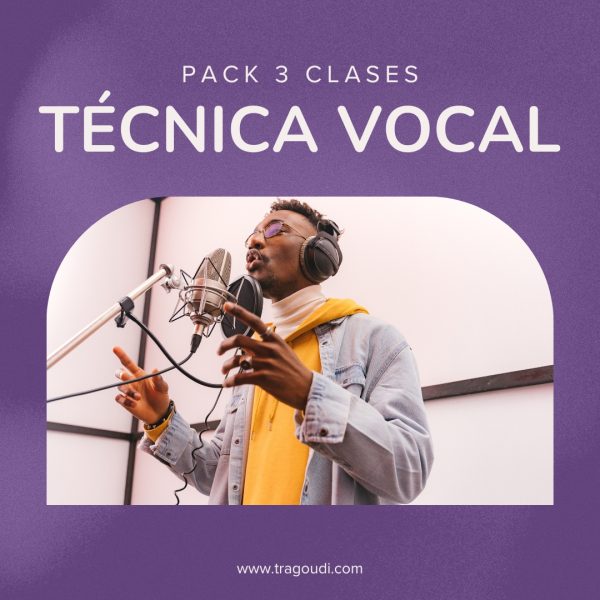 Pack de 3 clases personalizadas de Técnica vocal